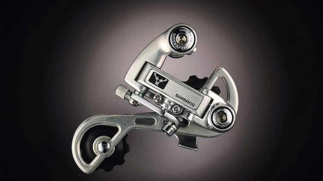 Zeitsprung: Shimano-Schaltwerk gestern und heute