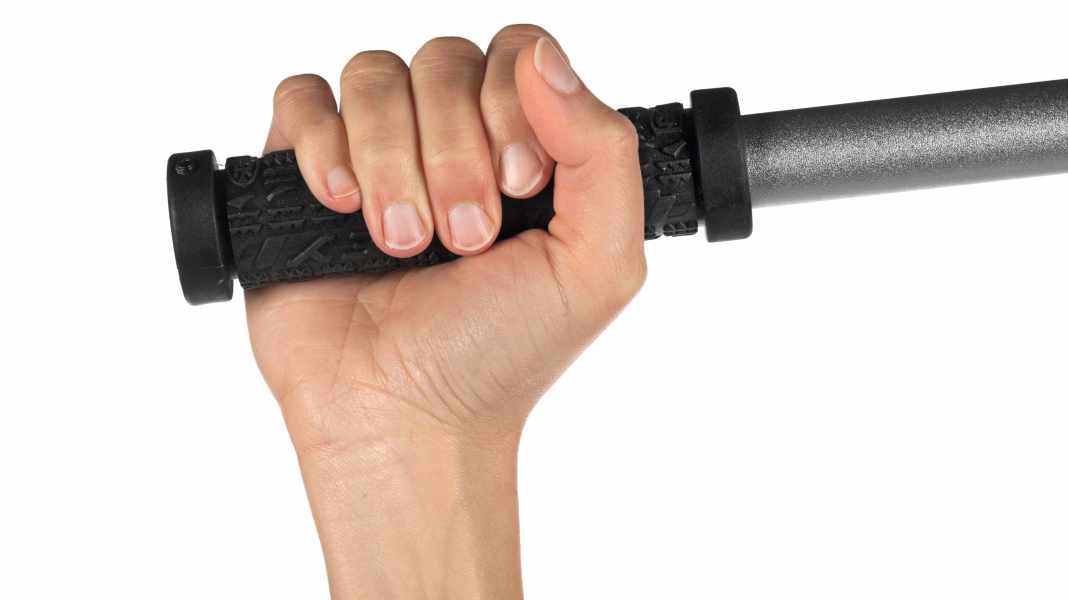 Pain-free grip on the handlebars