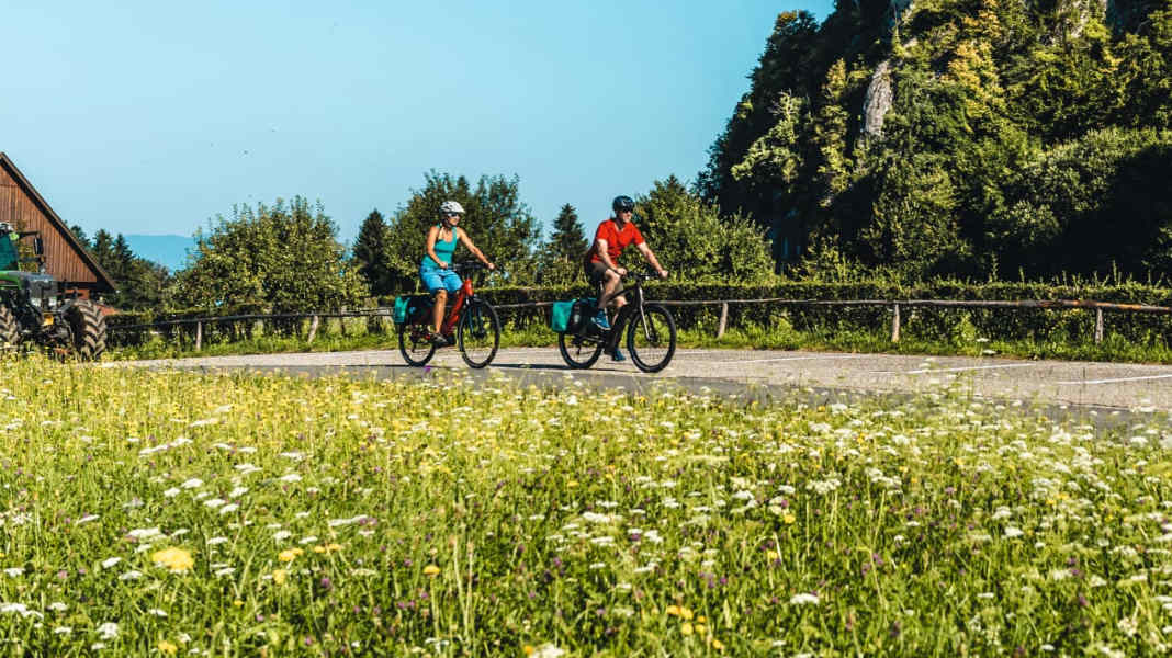 Cycle tours in the border triangle