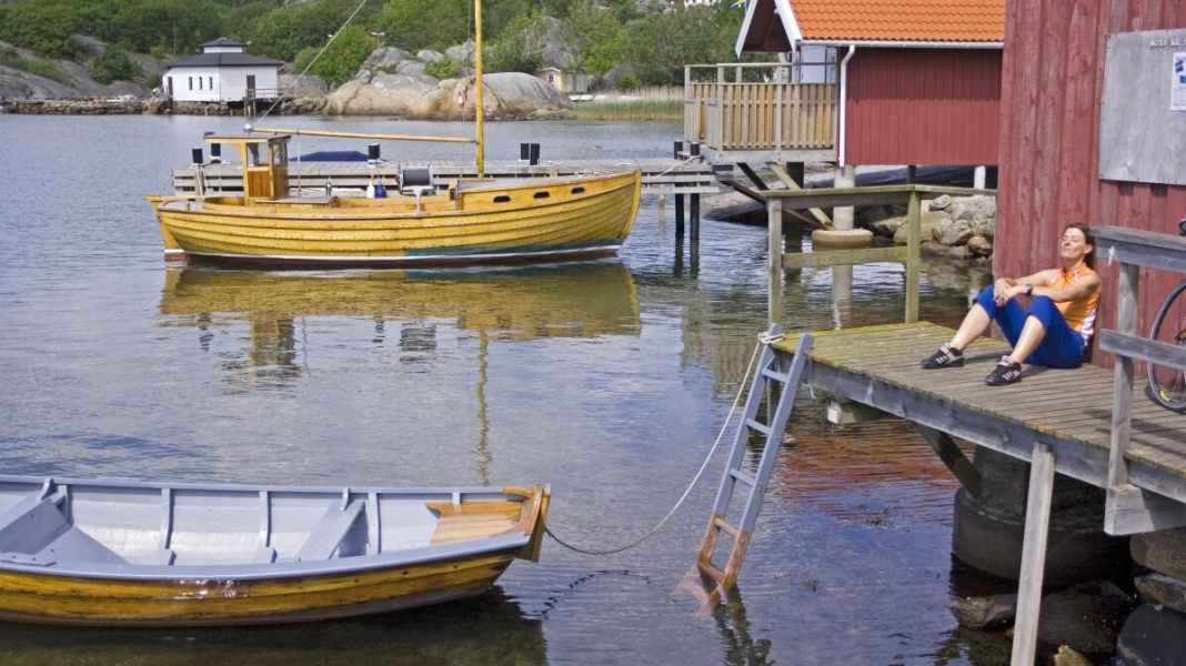 565 kilometres of long-distance cycle path from Västervik to Öregrund
