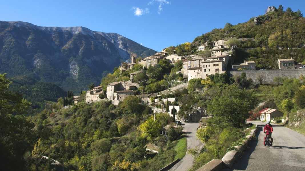 On back roads to the Mediterranean