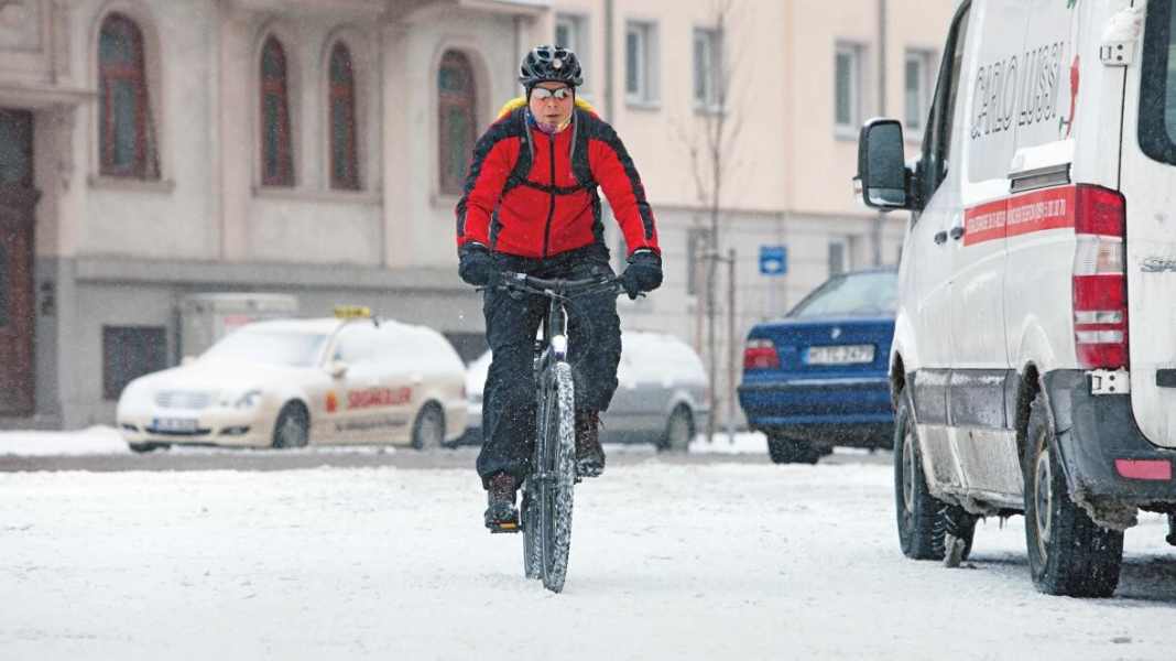 The most important tips for winter cyclists