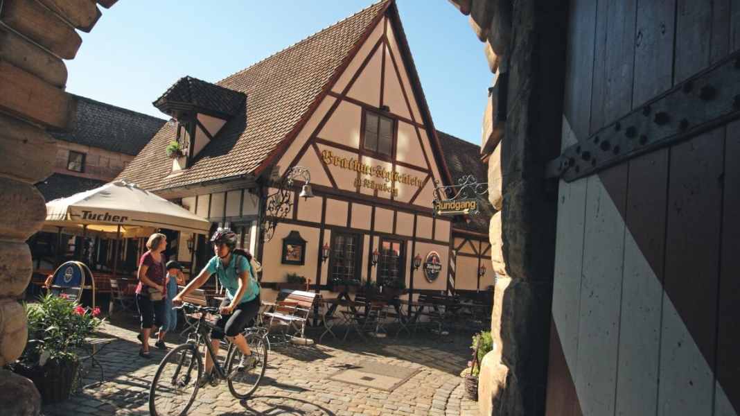 The 172 km long Nuremberg countryside tour