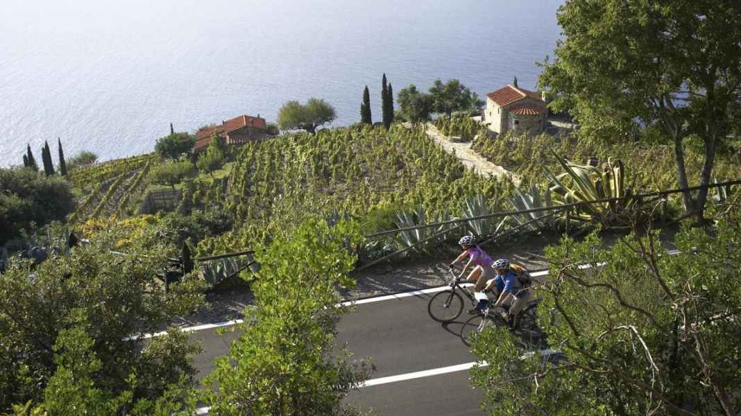 Three tours on the small Mediterranean island