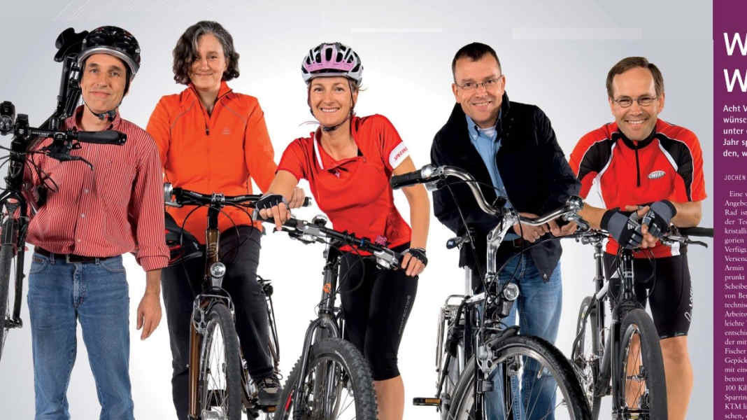 Trekking-Bikes im Dauertest: Die Tester ziehen Bilanz