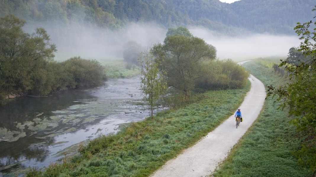 Auf dem Donau-Radweg von der Donau-Quelle nach Ulm