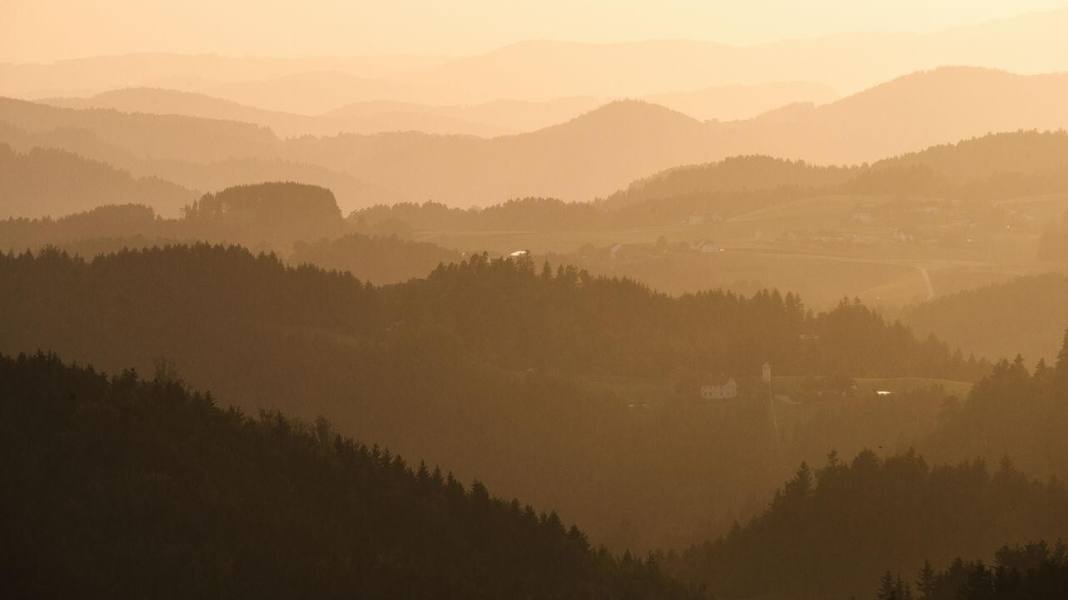 Through forest and hills