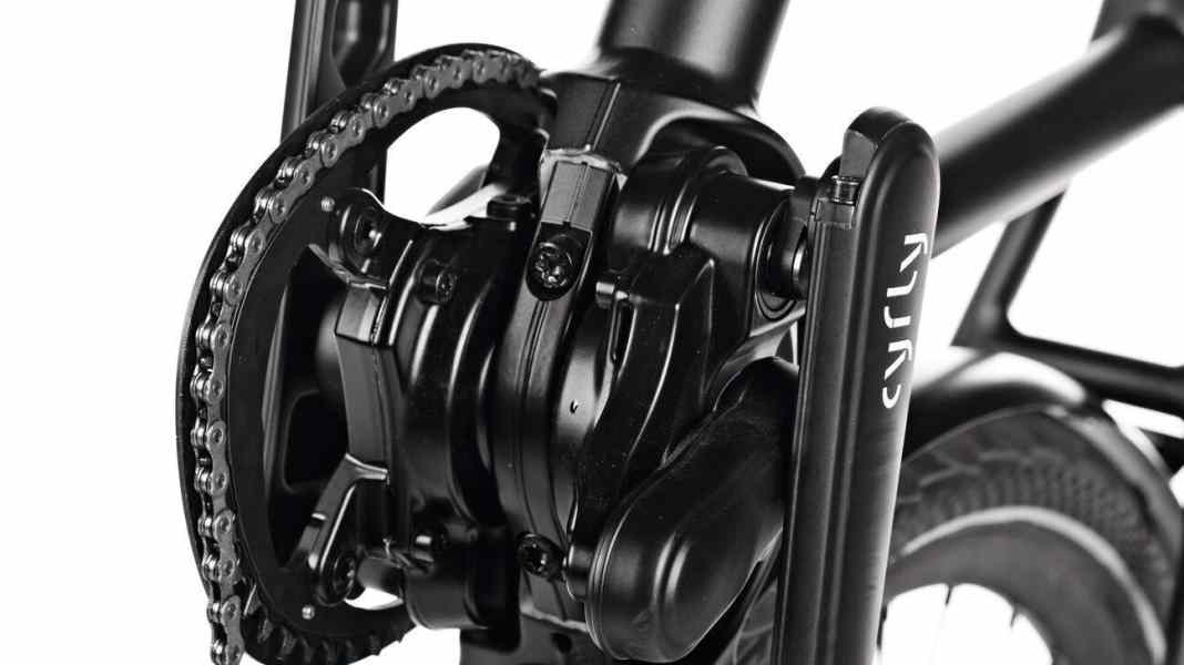 Cyfly drive: More power from the crank