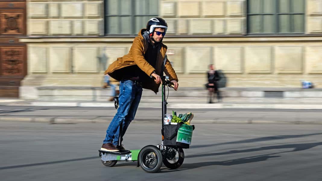 Driving report e-scooter Scuddy