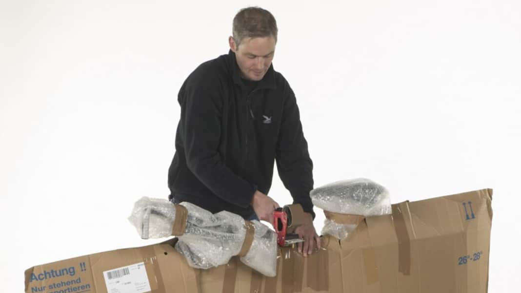 So verpacken Sie Ihr Rad richtig