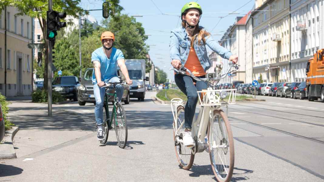 Wissenstest für Radfahrende