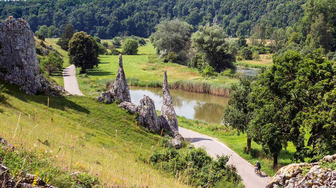 By bike across the Swabian Alb