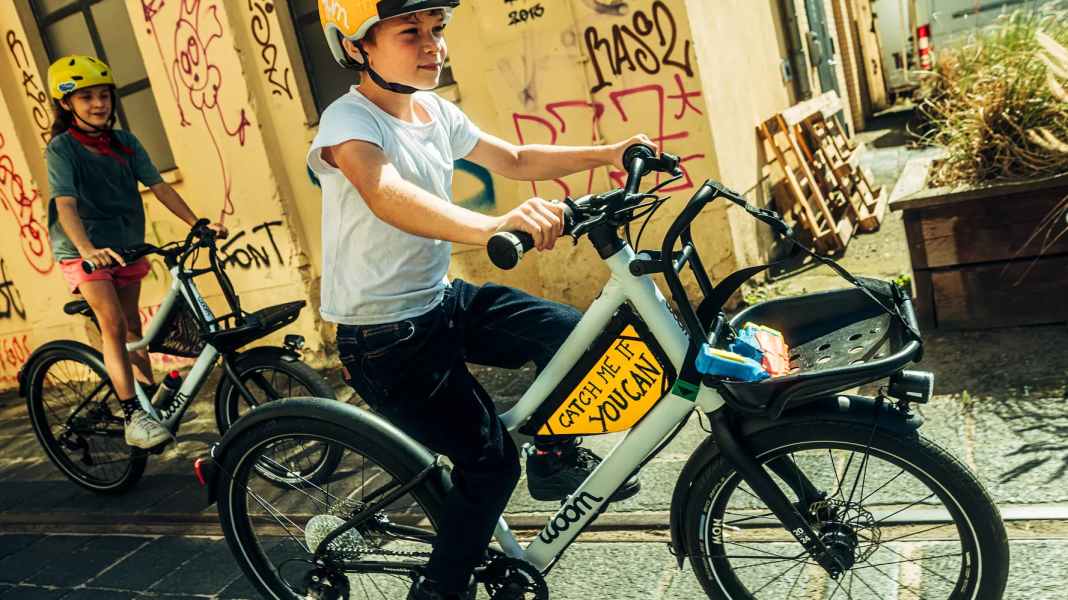 The new Woom Now children's bike for the city