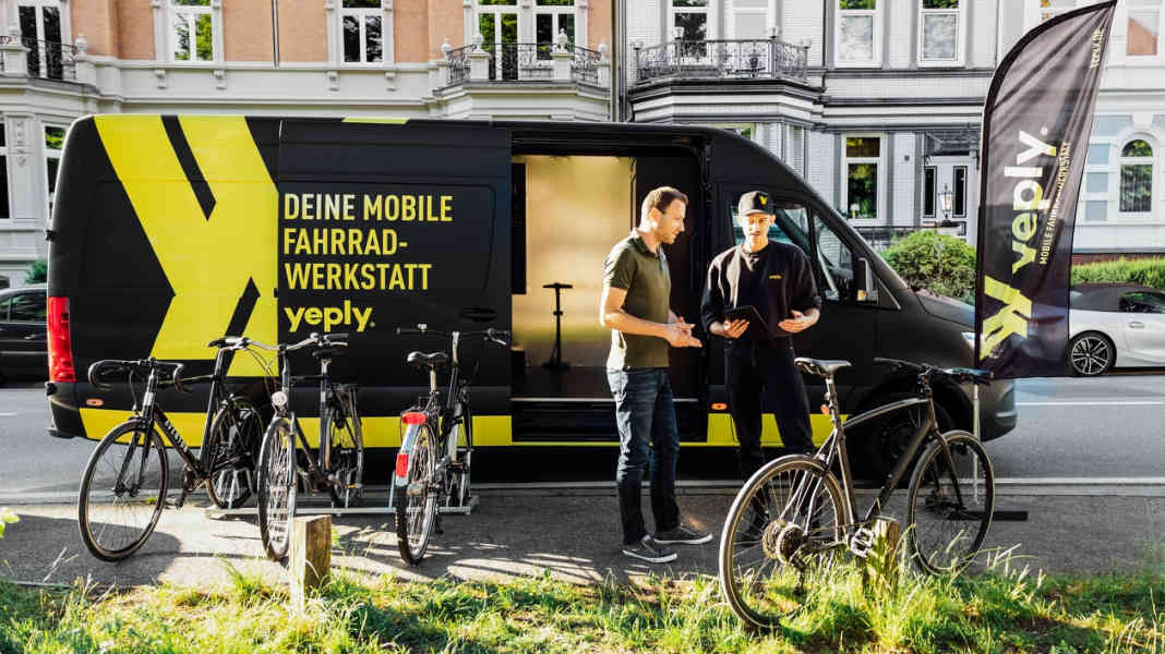 Yeply: Mobiler Fahrrad-Wartungsdienst expandiert
