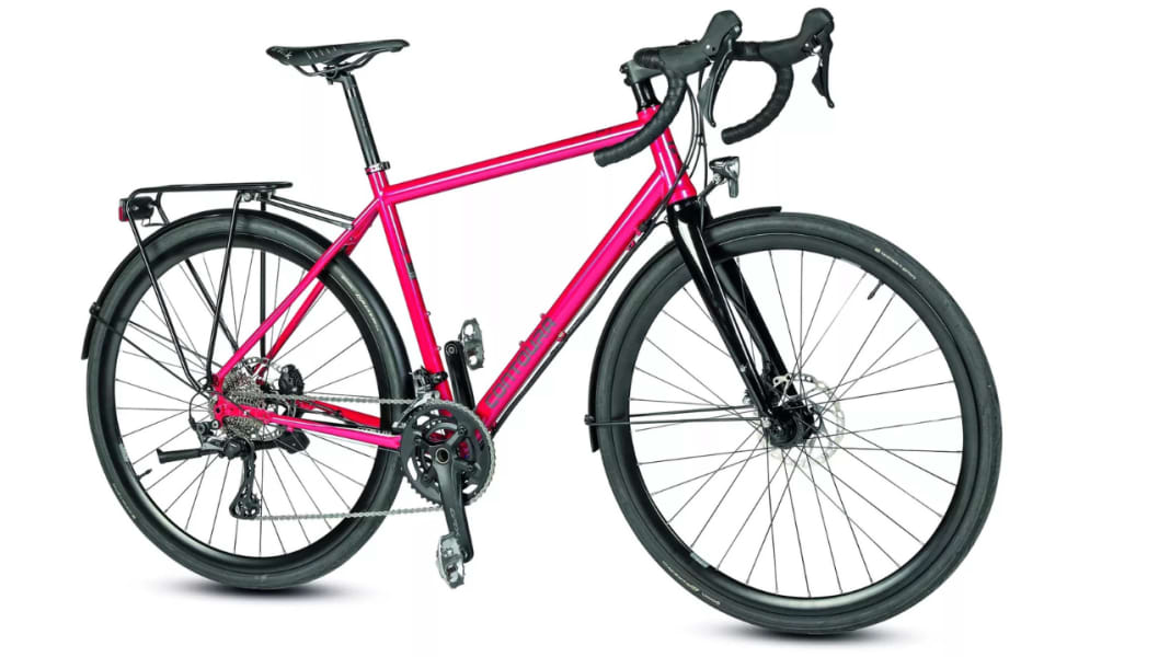 Steel, modern thinking: The fully equipped Contoura Fe-14 gravel bike in the MYBIKE test