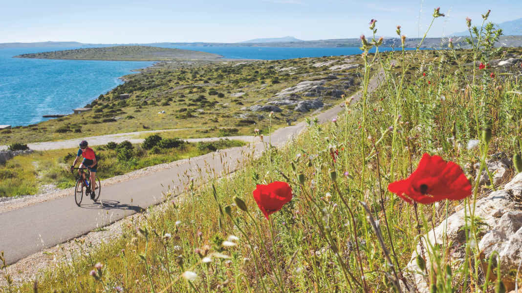 Croatie - Dalmatie du Nord : Randonnées à vélo de course autour de la ville de Zadar, inscrite au patrimoine mondial de l'humanité