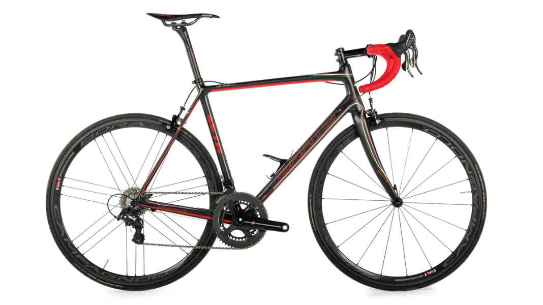 Test de cadres en carbone sur mesure : Sarto Seta 2015