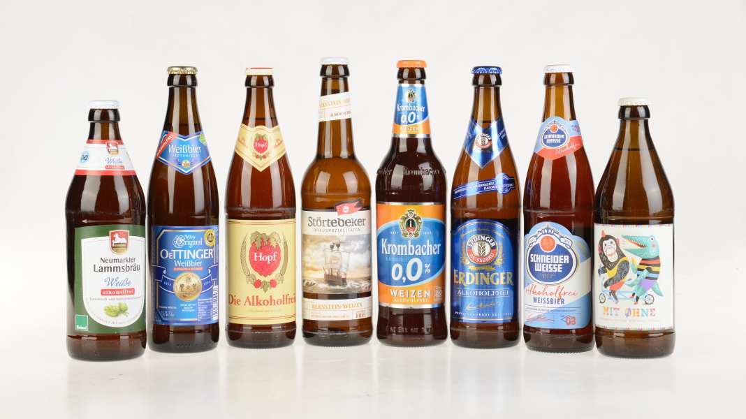 Verkostung: Alkoholfreie Weißbiere - Bierprobe - Alkoholfrei, vitaminhaltig, isotonisch?