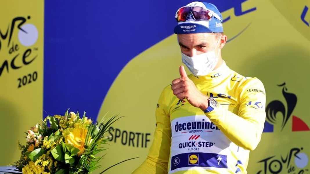 Alaphilippe : maillot convoité et montre de grande valeur