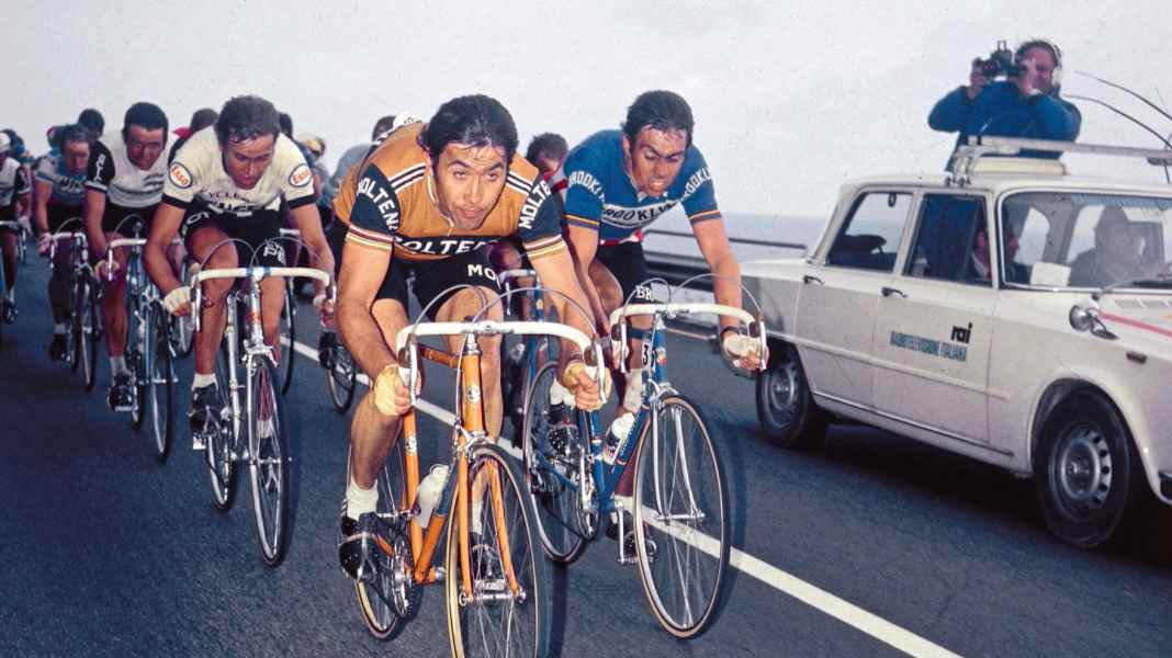Des équipes professionnelles inoubliables : l'équipe Molteni avec Eddy Merckx