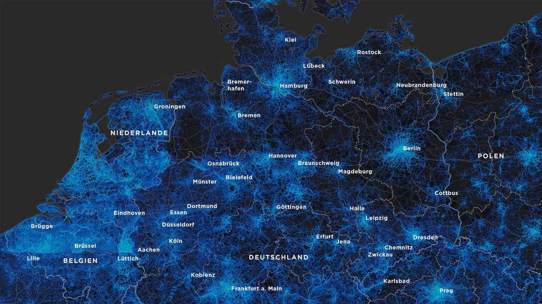 Données Strava : les hauts lieux du cyclisme - L'Allemagne à vélo