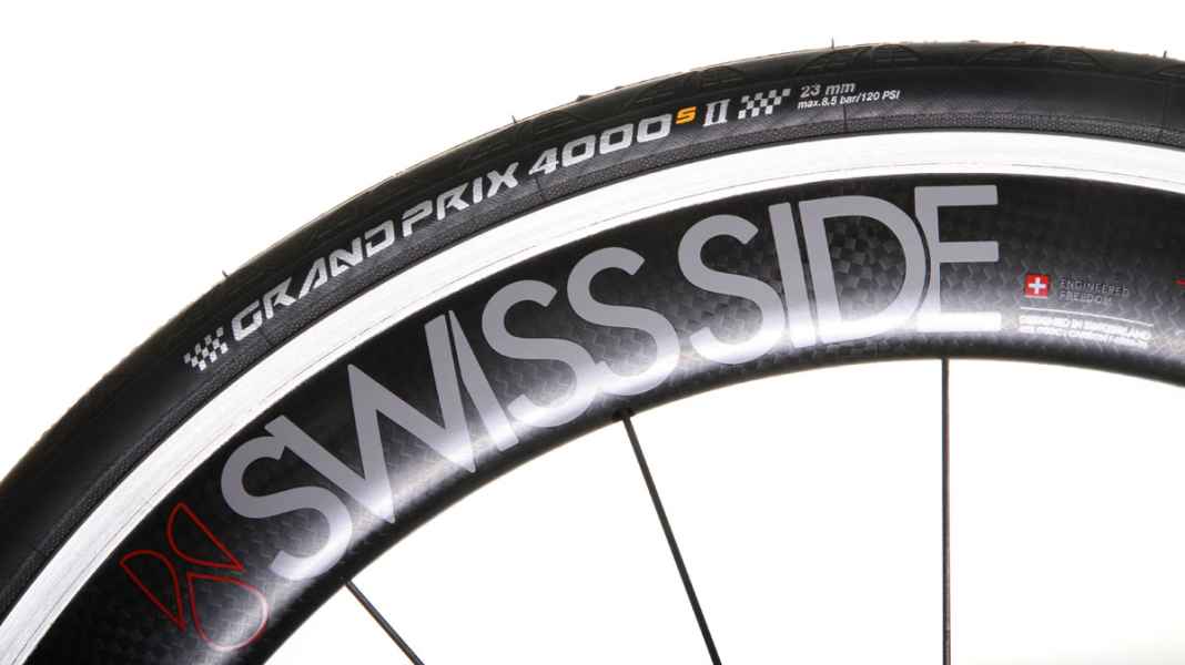 Test Aero-Laufräder: Swiss Side Hadron