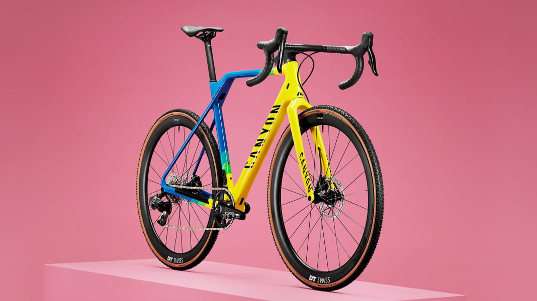 Canyon Inflite 2023: Cyclocross bike with bright colours & power meter