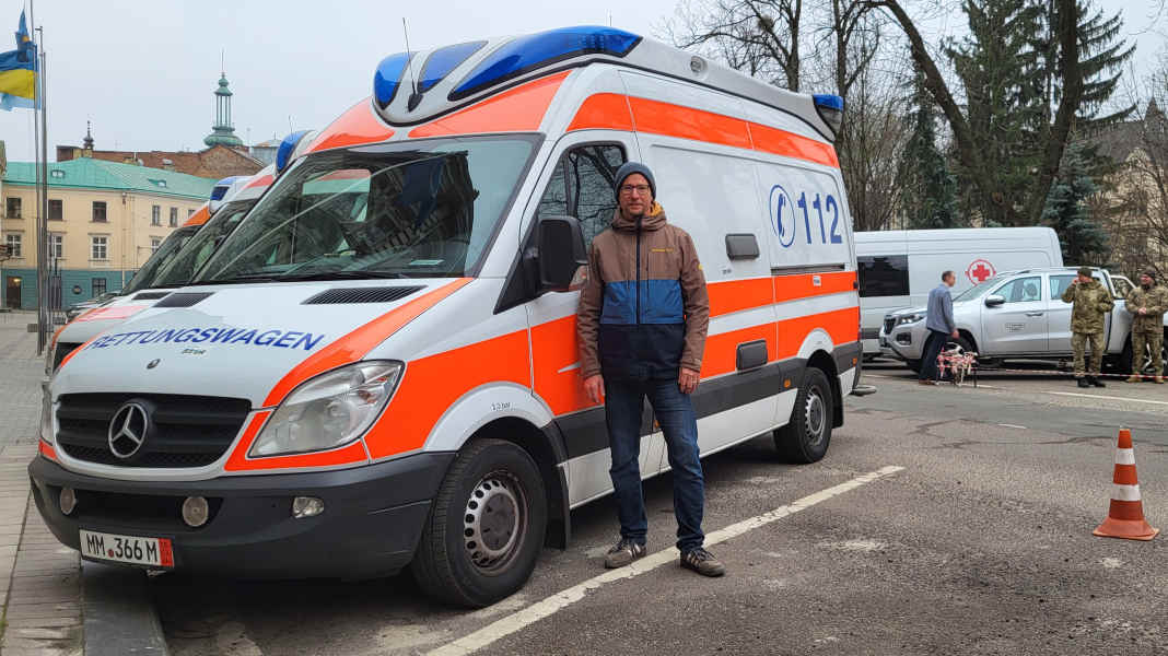 Charity-Rennradfahrt in die Ukraine