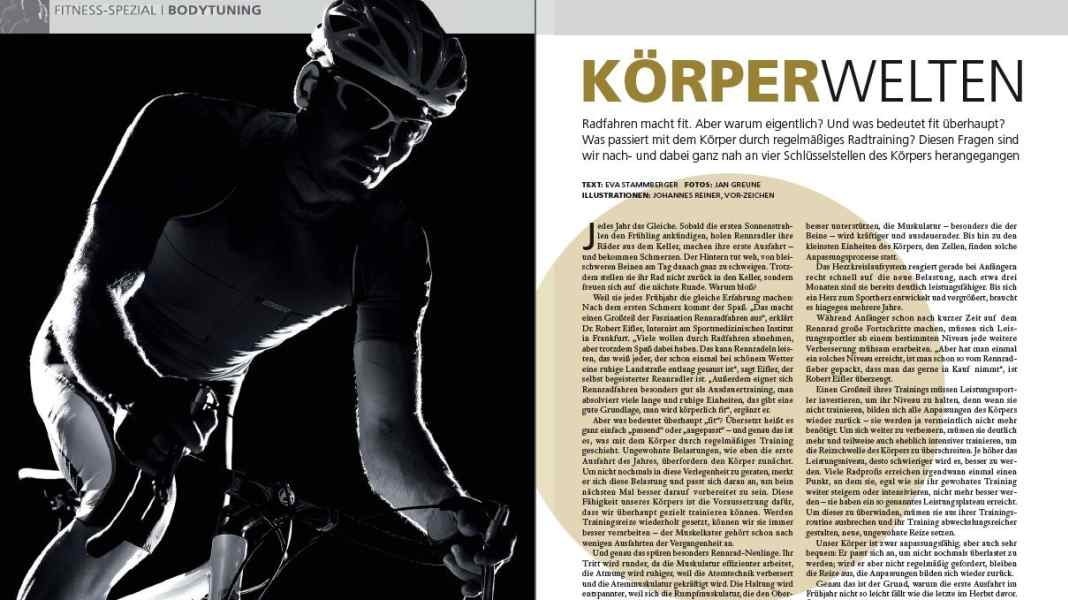 Body tuning: Get fit by riding a road bike
