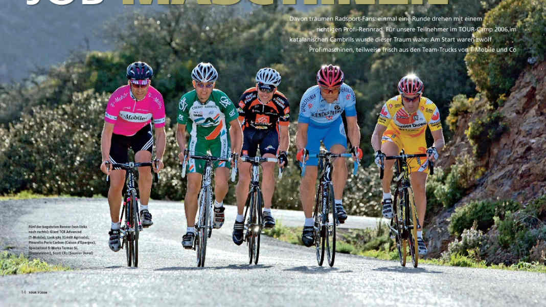 Test: Professional racing bikes
