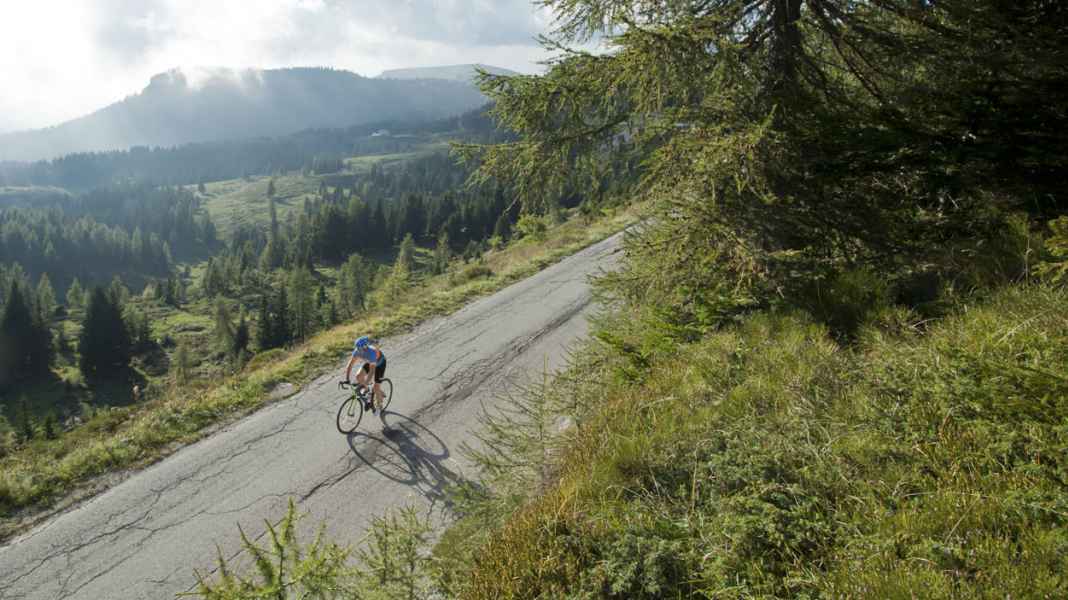 Reise Italien: Vier Rennradtouren im Trentino - Kletterpartie rund um das Val Sugana