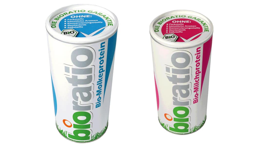 Testé et approuvé : Protéines de petit-lait et de lait Bioratio - Poudre de protéine pour plus d'endurance lors de l'entraînement sur vélo de course