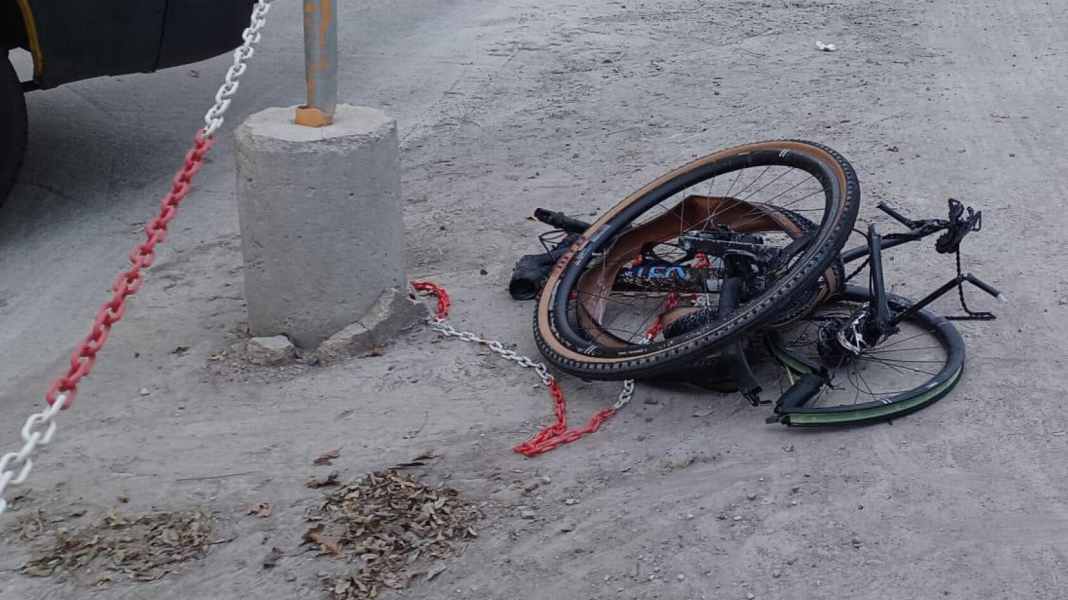 Stèle commémorative pour Davide Rebellin : le cycliste professionnel a été victime d'un accident à l'entraînement il y a trois ans