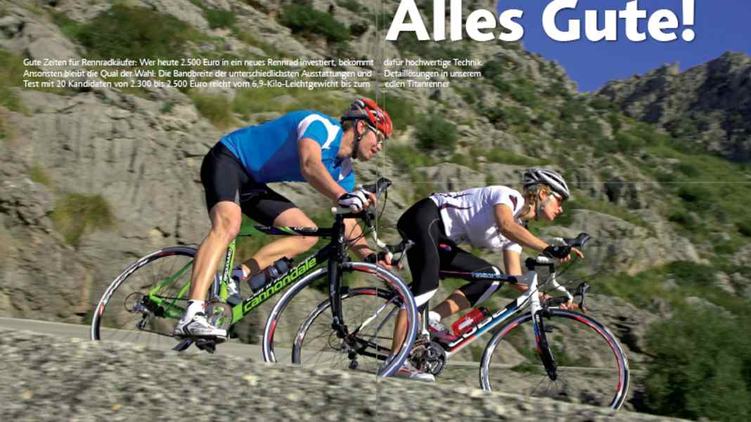 Racing bikes up to 2,500 euros