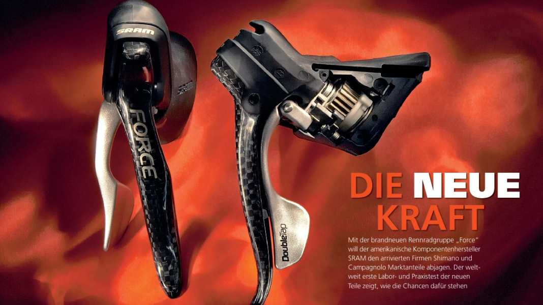 Vergleich: SRAM Force gegen Campagnolo und Shimano