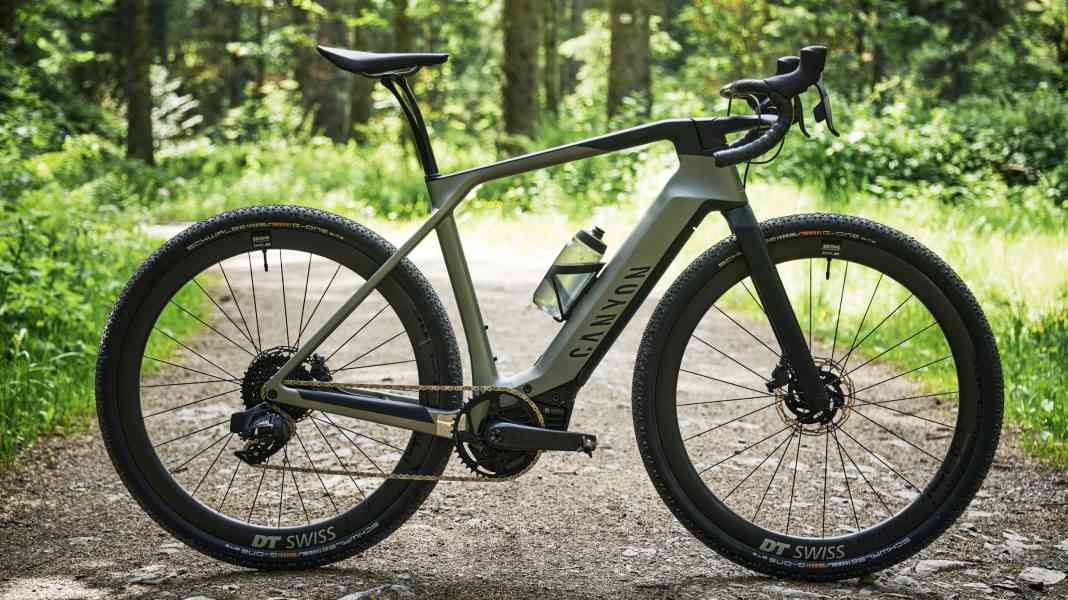 Premier E-Gravelbike de Canyon : Grail:ON CF