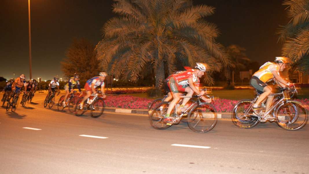 Cycling scene Dubai