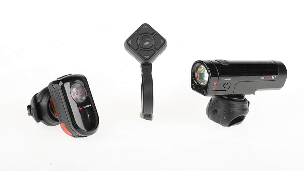 Test 2016: Rennrad-Licht von Bontrager - Fahrrad-Beleuchtung: Bontrager Transmitr Lightning Set