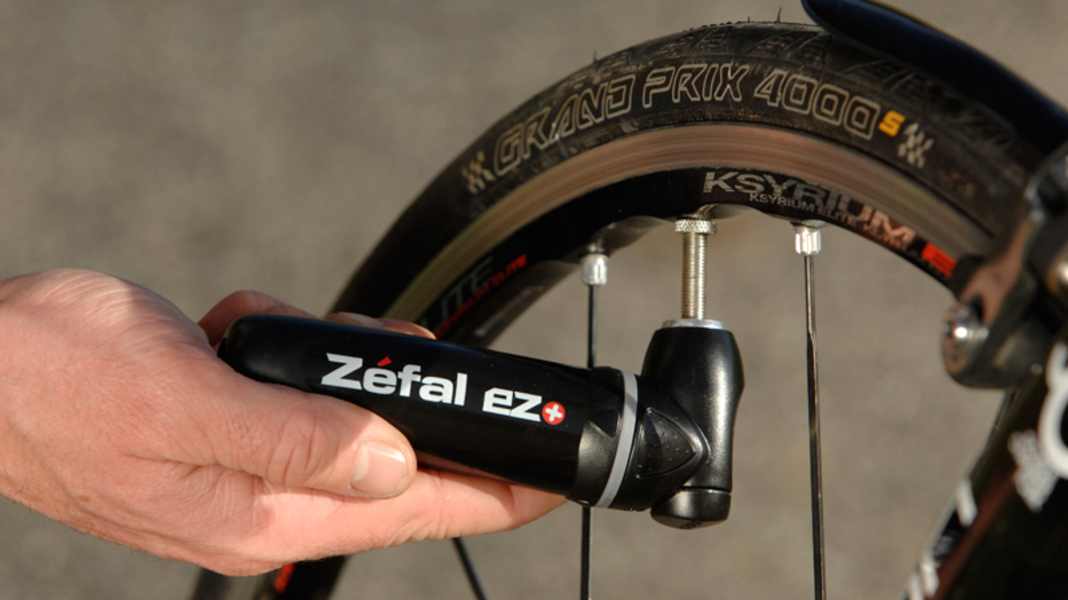 Pompe à cartouche Zefal (test individuel)