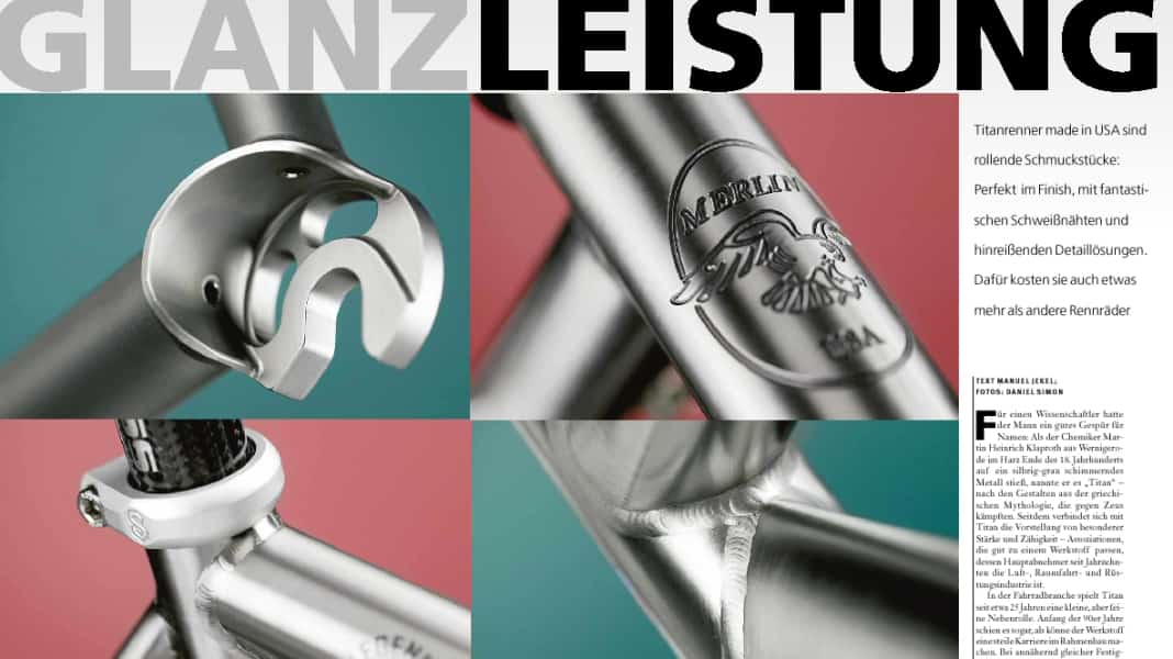 US titanium racer
