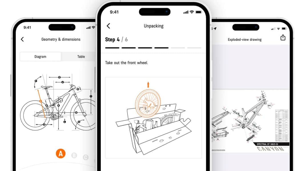Neue Canyon App gestartet