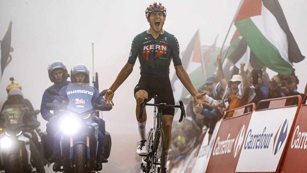 Vuelta a Espana 2024 : Nouvelle échappée ! Castrillo triomphe à nouveau lors de la 15e étape