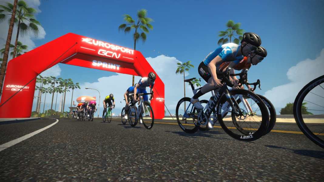 "Tour for All 2020" : course sur Zwift