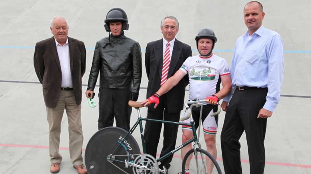 Événement de course debout et de cyclisme à Chemnitz