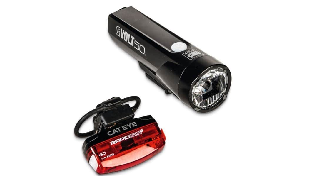 Set aus Front- und Rücklicht im Test - Akku-Beleuchtung fürs Fahrrad