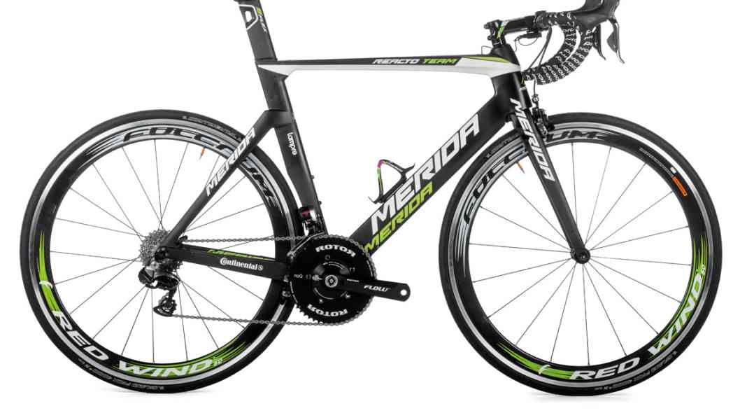 Test de vélo de course aéro : Merida Reacto Team-E 2015
