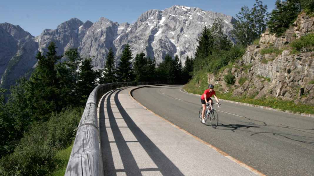 Climbs in Germany: Rossfeld panoramic road - Rossfeld panoramic road: summit section