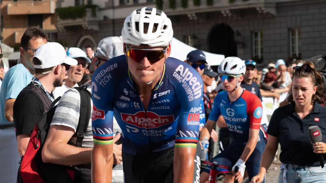 Mathieu van der Poel écope d'une amende de 500 CHF pour avoir couru torse nu
