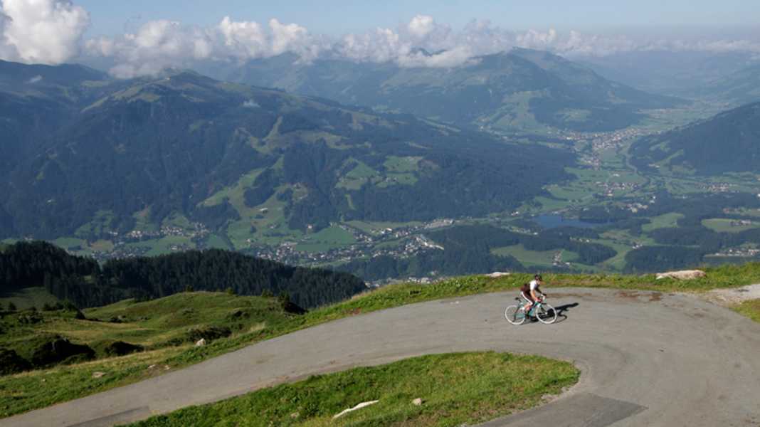 Anstiege der Alpen: Kitzbüheler Horn - Kitzbüheler Horn: Steiler Kultanstieg