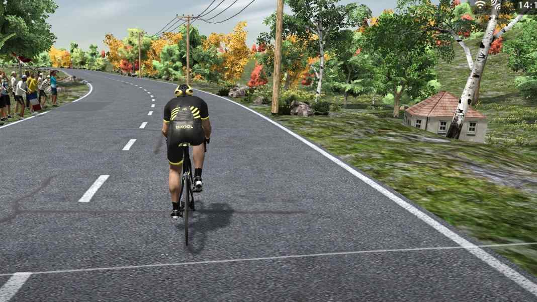 Rollentraining mit Bkool - Test